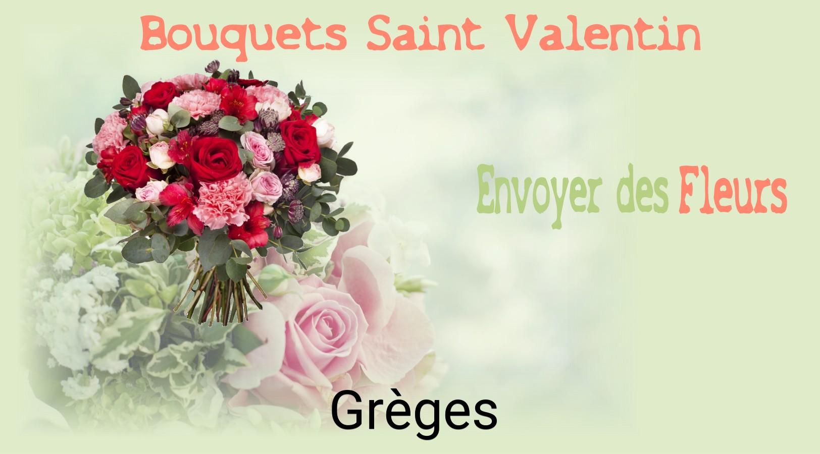 Roses de Saint-Valentin livrées à Grèges